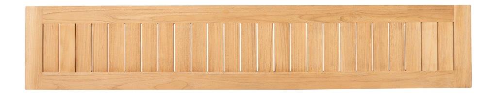 Traditional Teak Gartenbank Luna 202 cm Teakholz