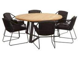 4Seasons Outdoor Accor Set 7-teilg anthrazit Rope