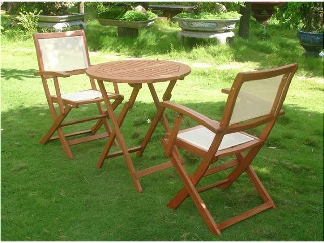 Tischset Balkon-Set Panama Eukalyptus FSC