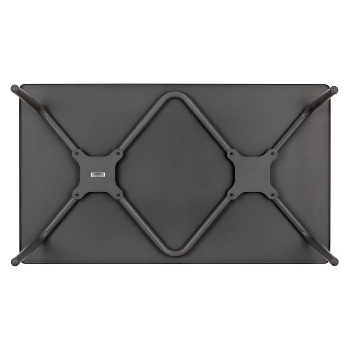 Lafuma Vence Loungetisch 59 x 102 cm Stahl Titane