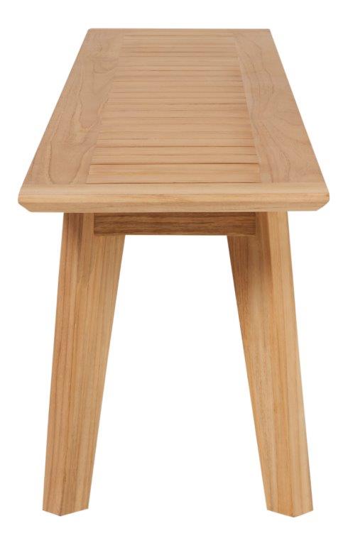 Traditional Teak Gartenbank Luna 202 cm Teakholz