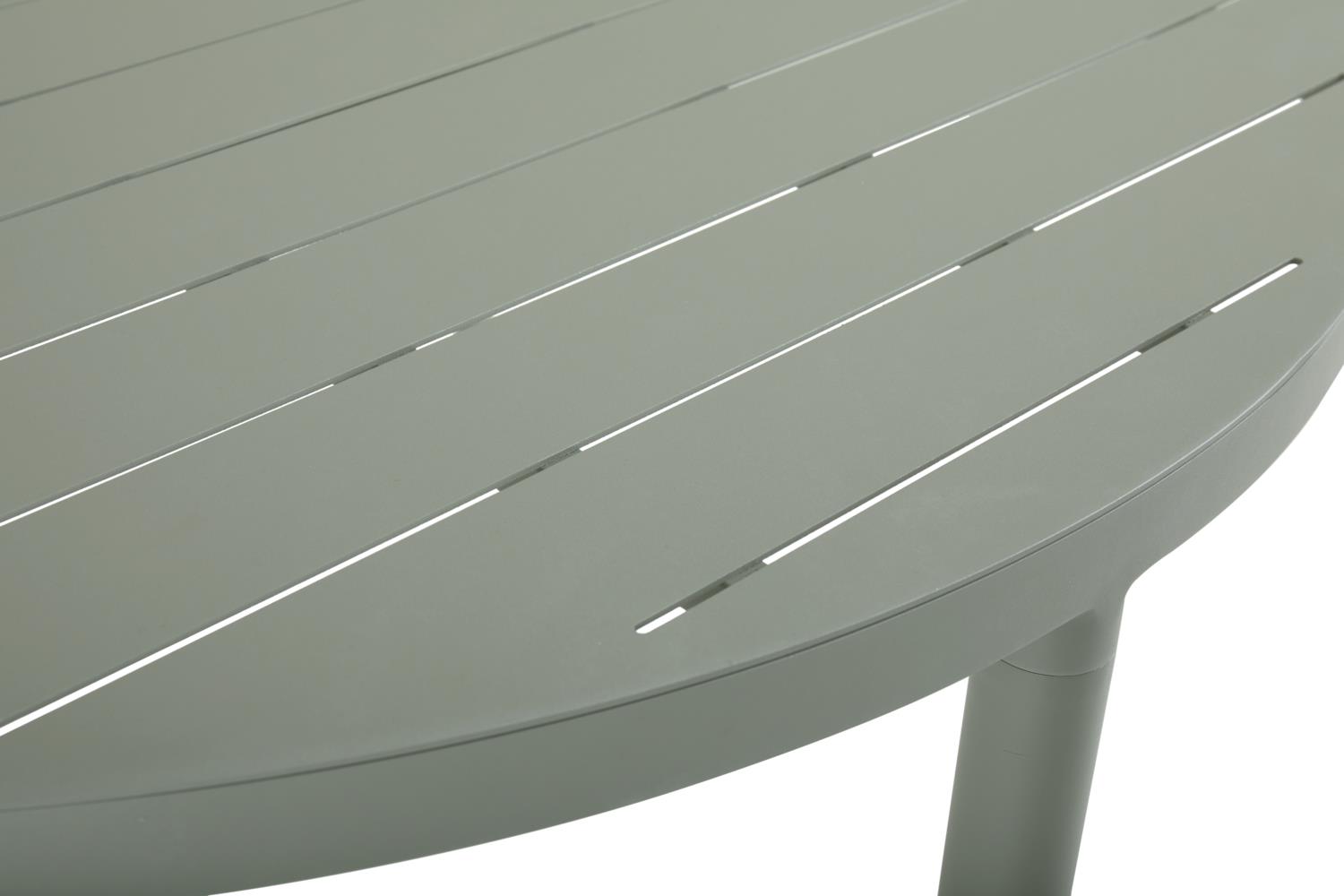 Brafab Esstisch Bigby Ø130 cm stäubig grün