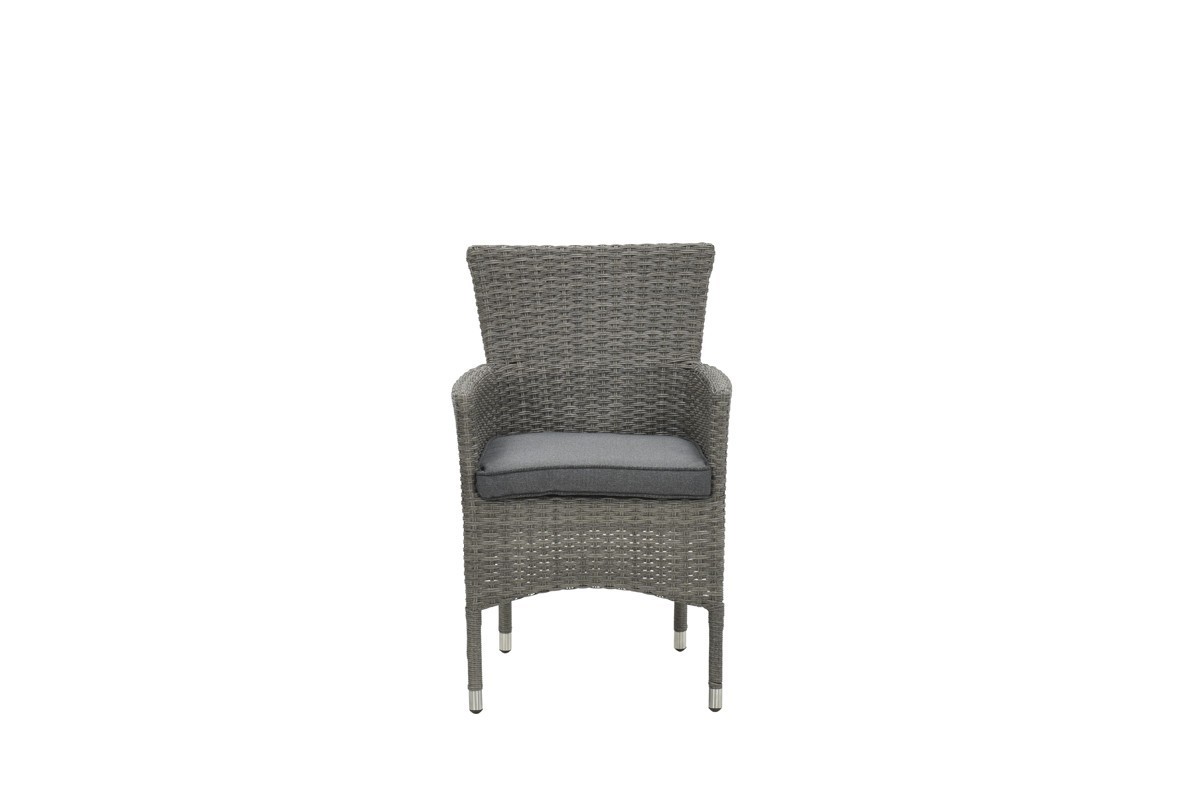 Garden Impressions Nicosia stapelbarer Stuhl organic grey 2-half/anthrazit