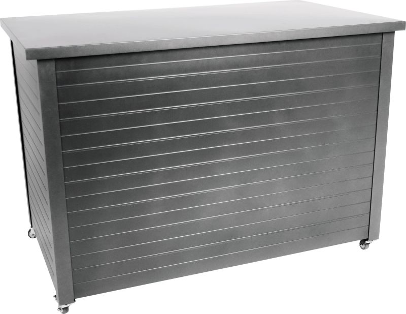 Stern Kissenbox Gilbert 140x76x91 cm Aluminium anthrazit