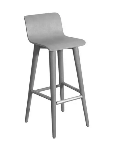 MBM Barhocker Iconic old grey