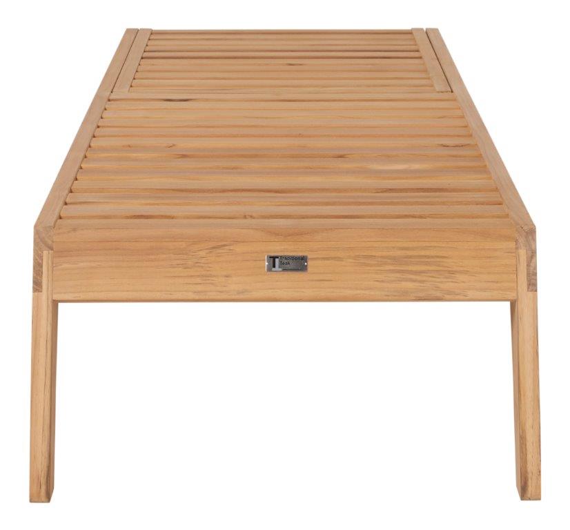 Traditional Teak Sonnenliege Luna Teak
