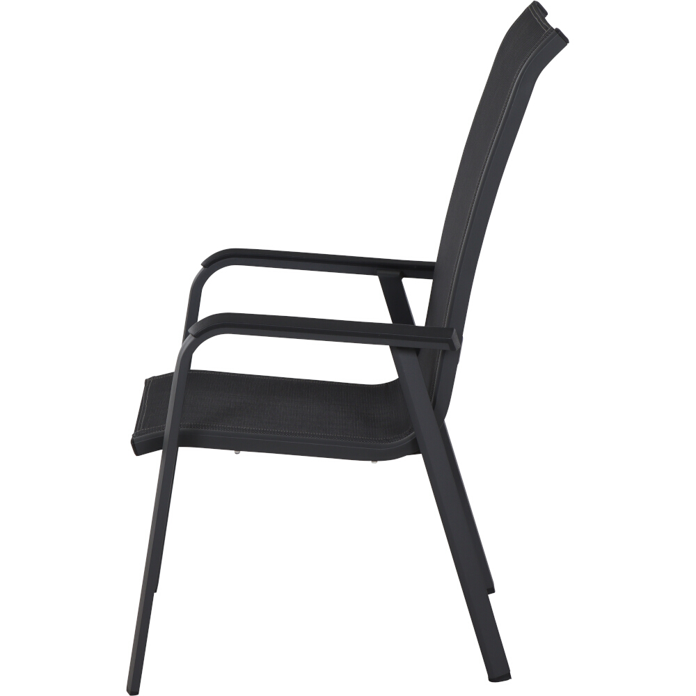 Siena Garden Tesoro High Back Stapelsessel Alu