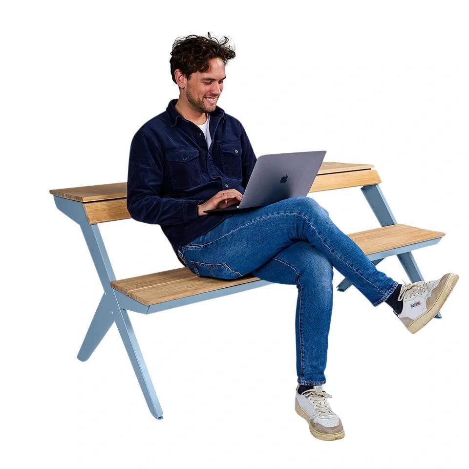Weltevree Tischbank Pastelblau