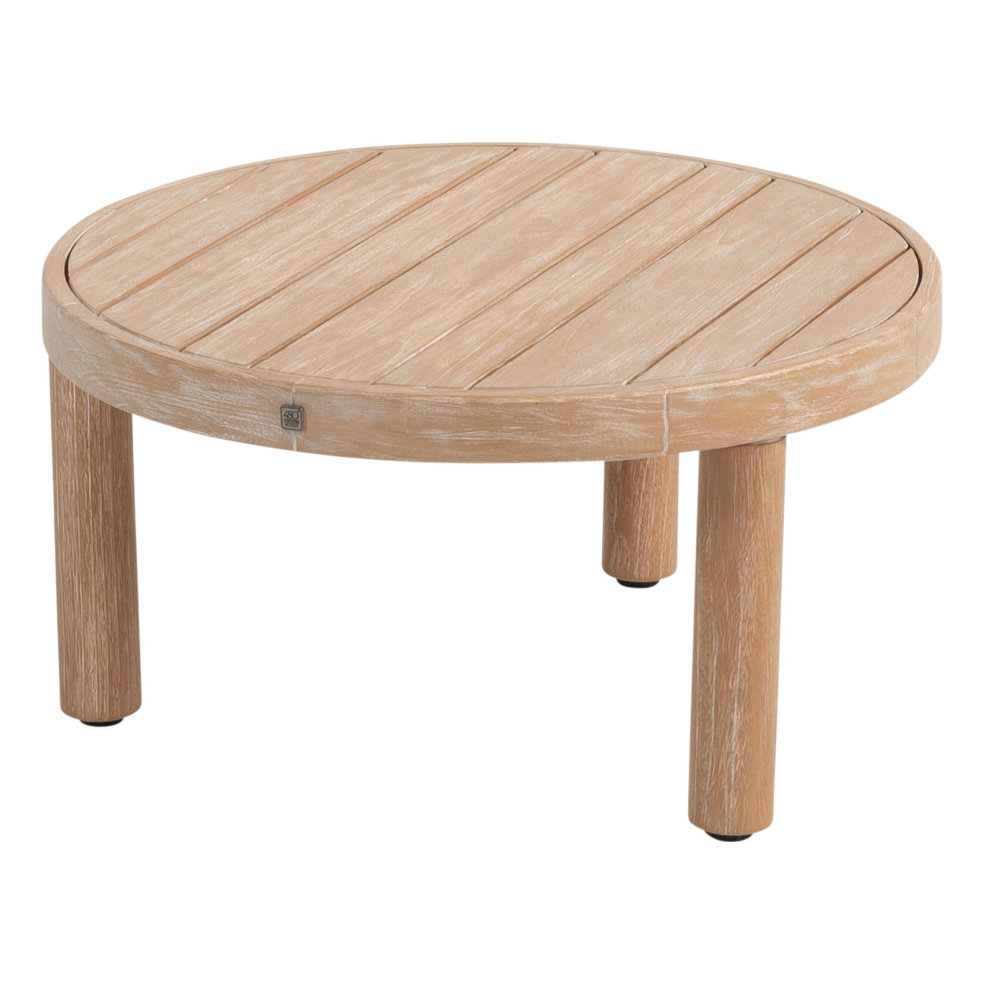 4Seasons Sem Kaffee-Tisch Teak gebürstet 60cm rund