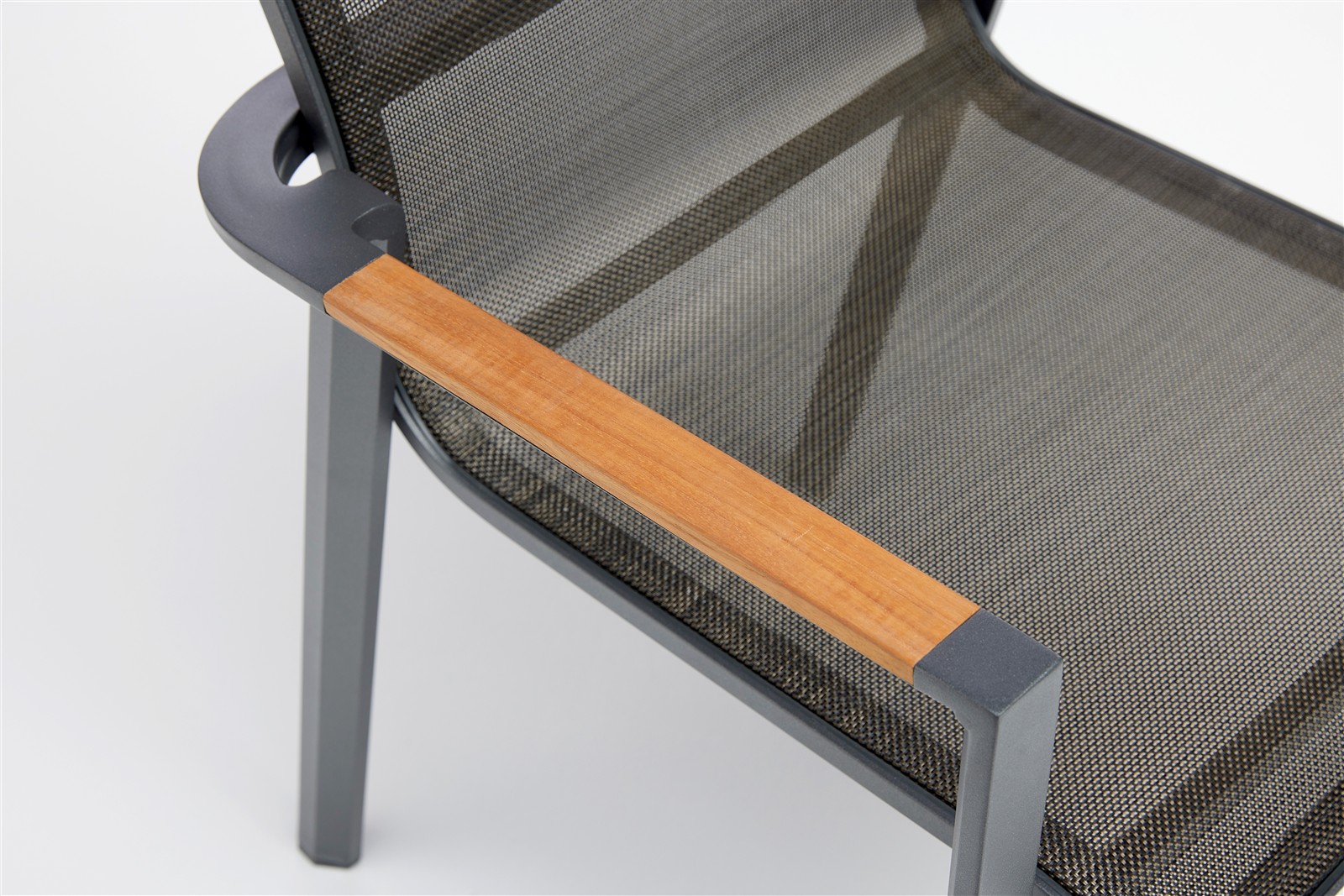 KETTLER Stapelsessel SENSE anthrazit matt/bronze