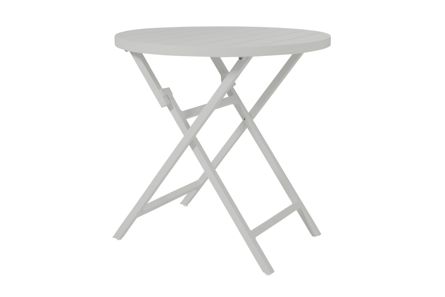 Brafab Klapptisch Wilkie Aluminium Hellgrau