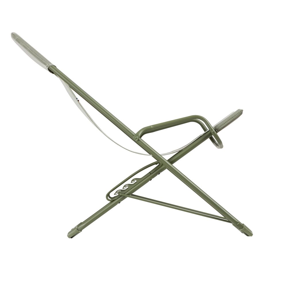 Lafuma Liegestuhl TRANSASWING+RAY Batyline® Iso Moss