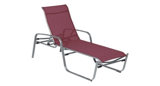 Karasek Florida Stapelliege mit Armlehne