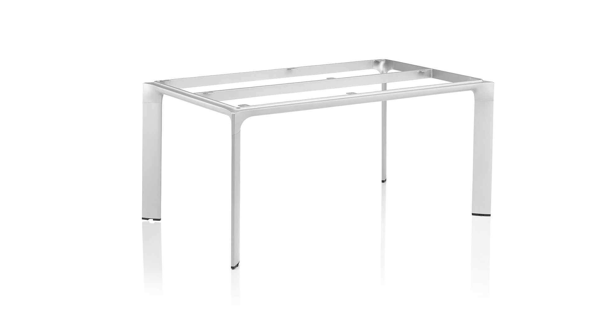 Kettler DIAMOND Tischgestell 180x95 cm silber