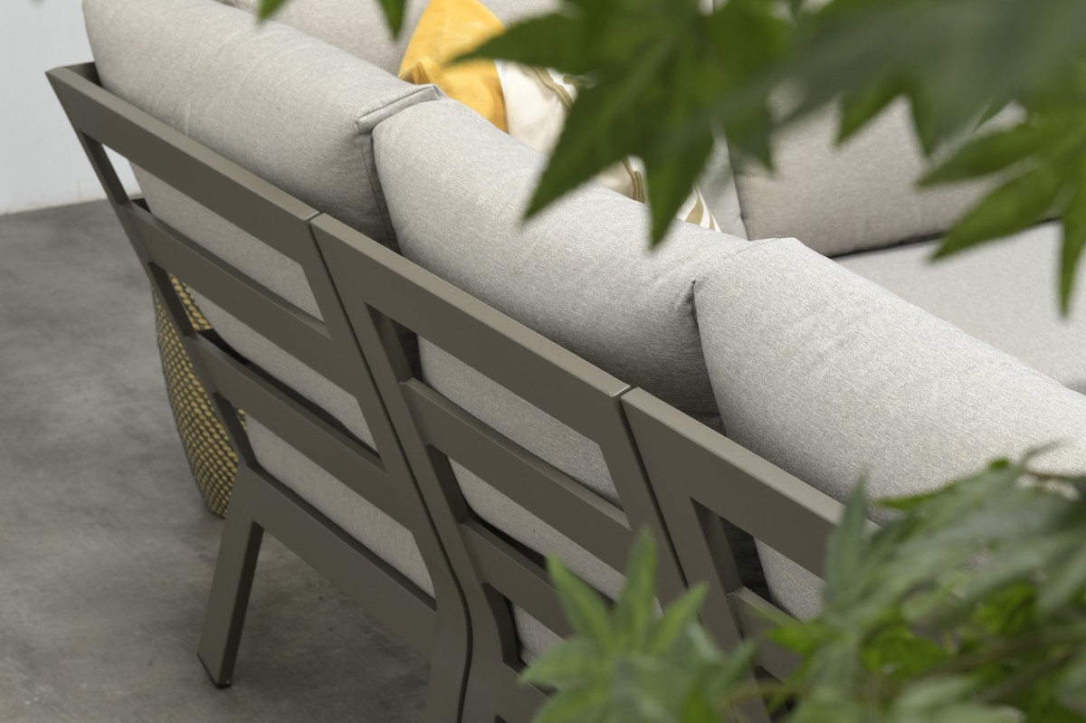GARDEN Impressions Rondo Lounge/Dining Set 6-tlg. barista/latte