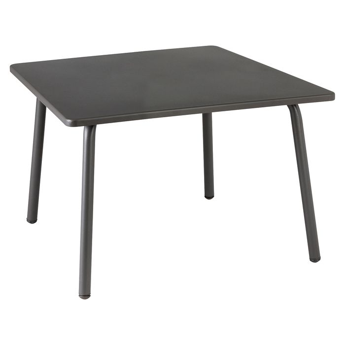 Lafuma Vence Loungetisch 59 x 59 cm Stahl Titane