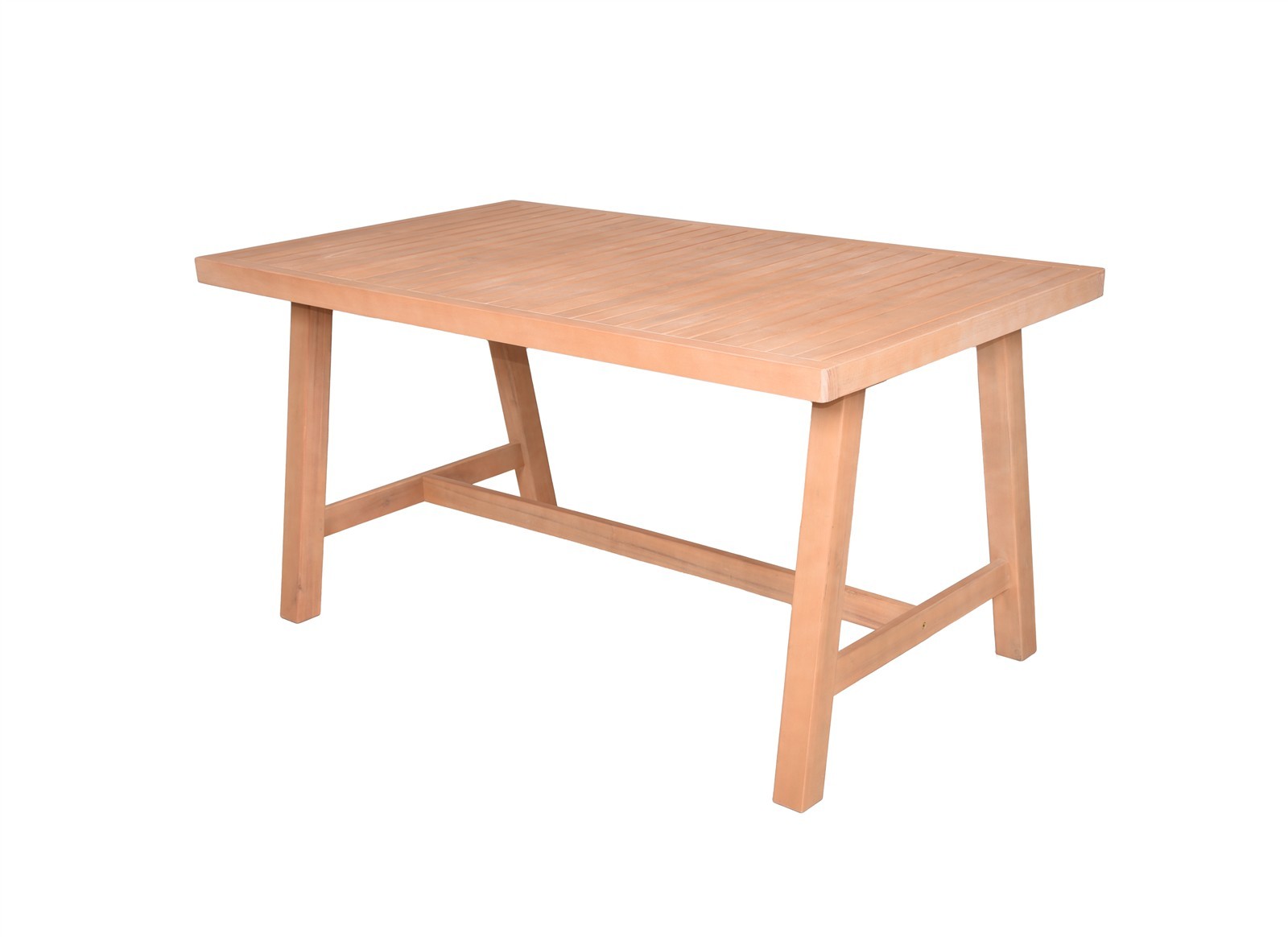 Bologna Dining Set Akazie Teak-Optik hell 5-teilig