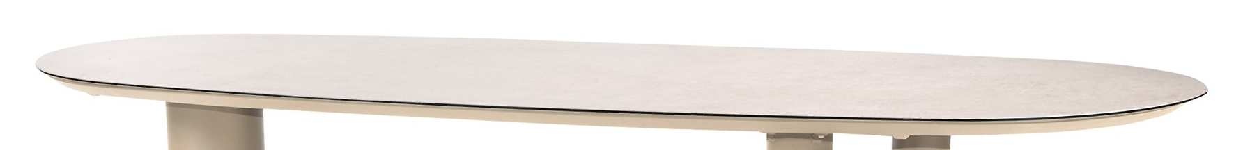 Taste by 4 Seasons Outdoor Tischplatte Denia 290x110 cm Latte Sand