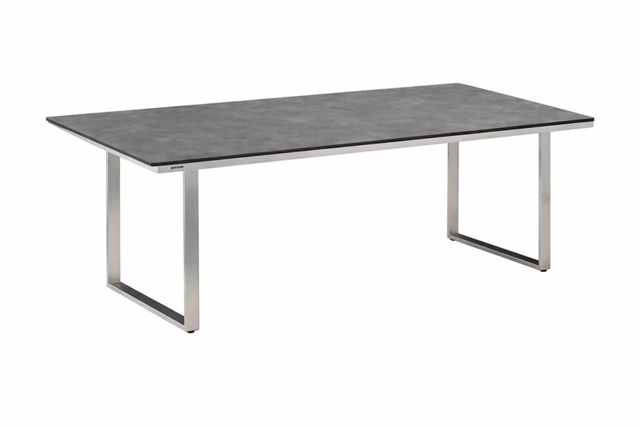 Taste by 4Seasons Fortaleza cosy dining Bank mit Kettler Edelstahl Tisch