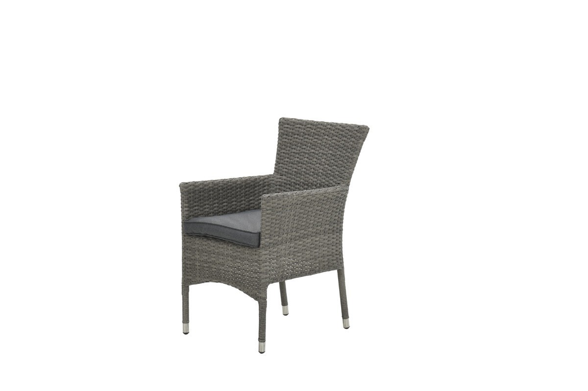 Garden Impressions Nicosia stapelbarer Stuhl organic grey 2-half/anthrazit