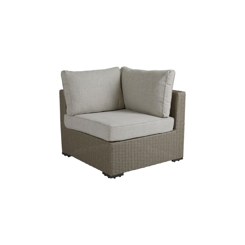 Brafab Funkia Ecke beige mit Kissen