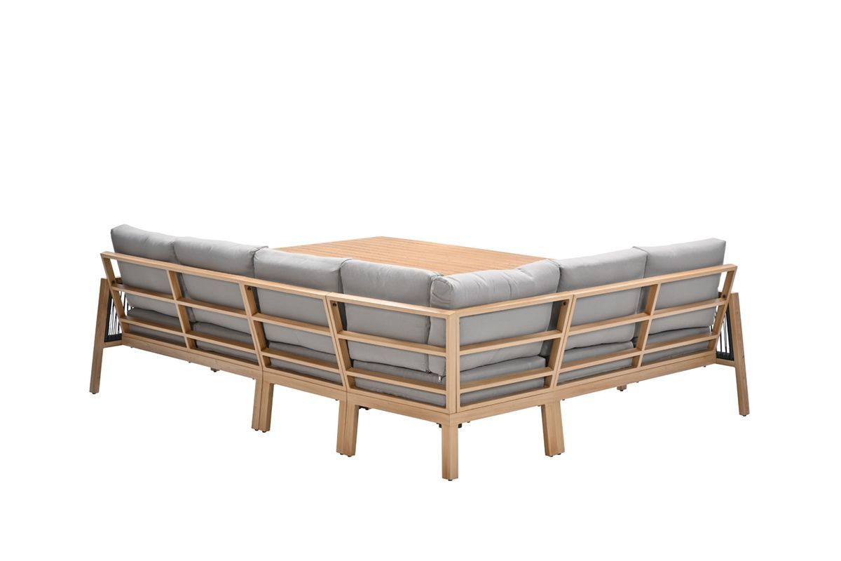 GARDEN Impressions Decala L/D set 5-tlgalu hell Teaklook/des. Taupe