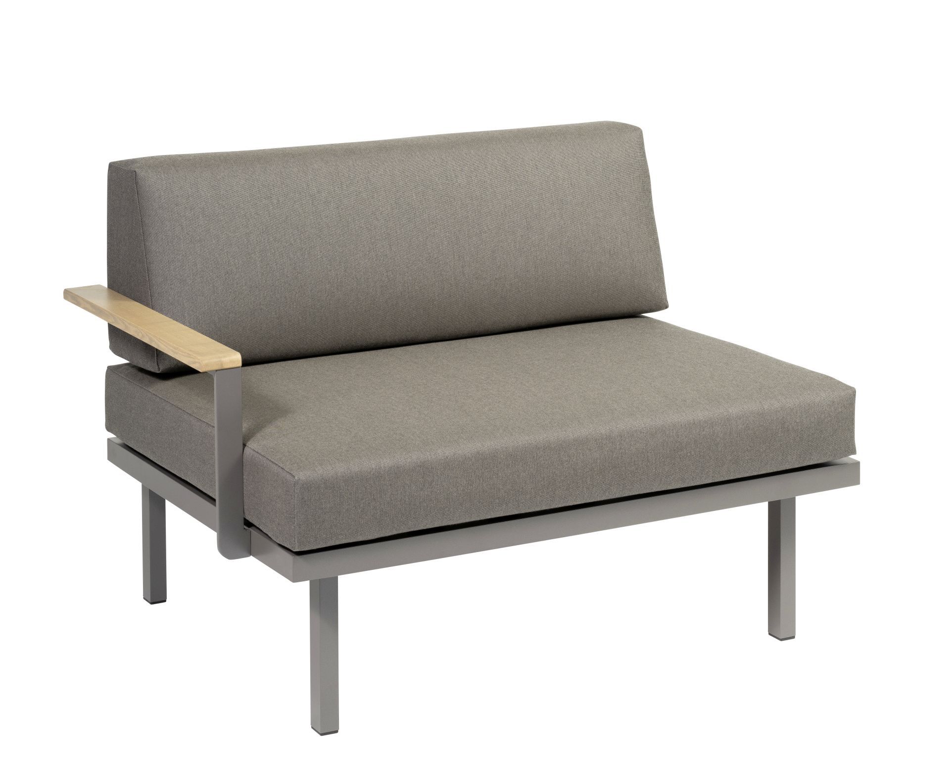 Karasek Modul Sylt 100x84 Holzarmlehne rechts