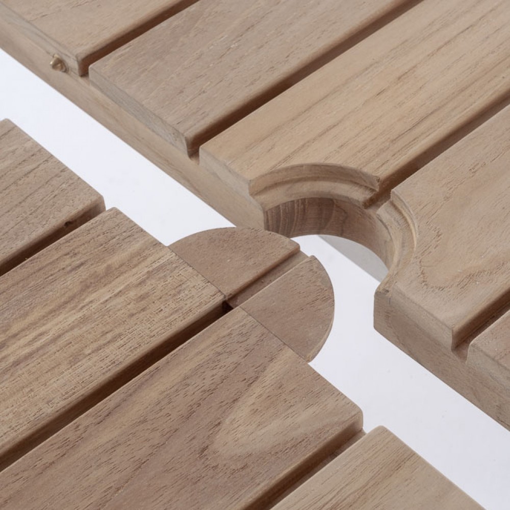 ARCO Cambridge Esstisch Teakholz 75 x 275 cm