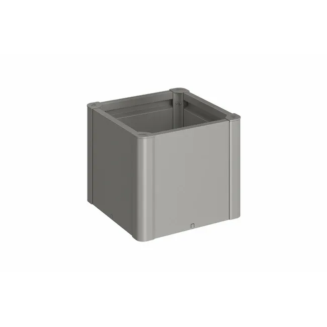 Biohort Belvedere Pflanzbeet quarzgrau-metallic MINI H 45 cm 50 (53x 53 cm)