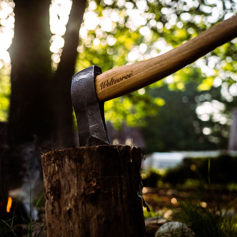 Weltevree Spaltaxt Holzhacken
