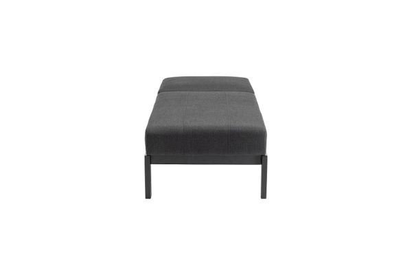 KETTLER Sonnenliege PURE City Line, anthrazit/ sooty, Aluminium/Sunbrella®