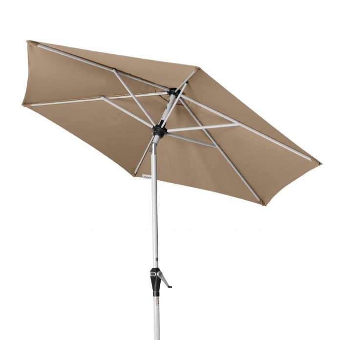 Doppler ACTIVE AUTO TILT Schirm 210 cm/15 cm Höhenverstellung greige