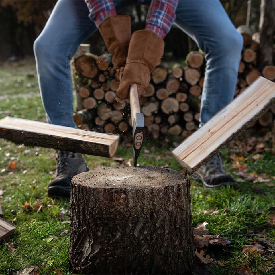 Weltevree Spaltaxt Holzhacken