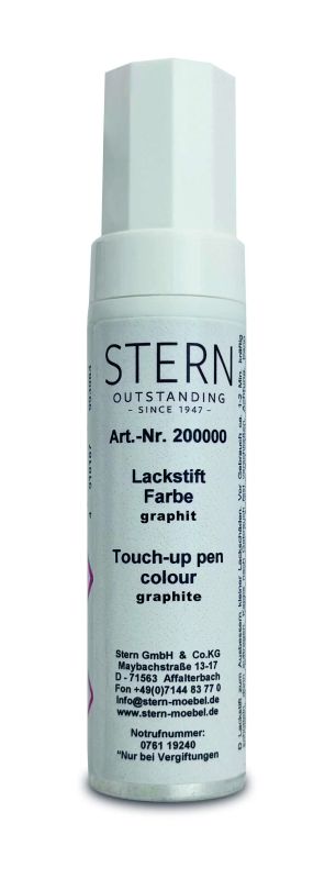 Stern Lackstift 12 ml Farbe graphit
