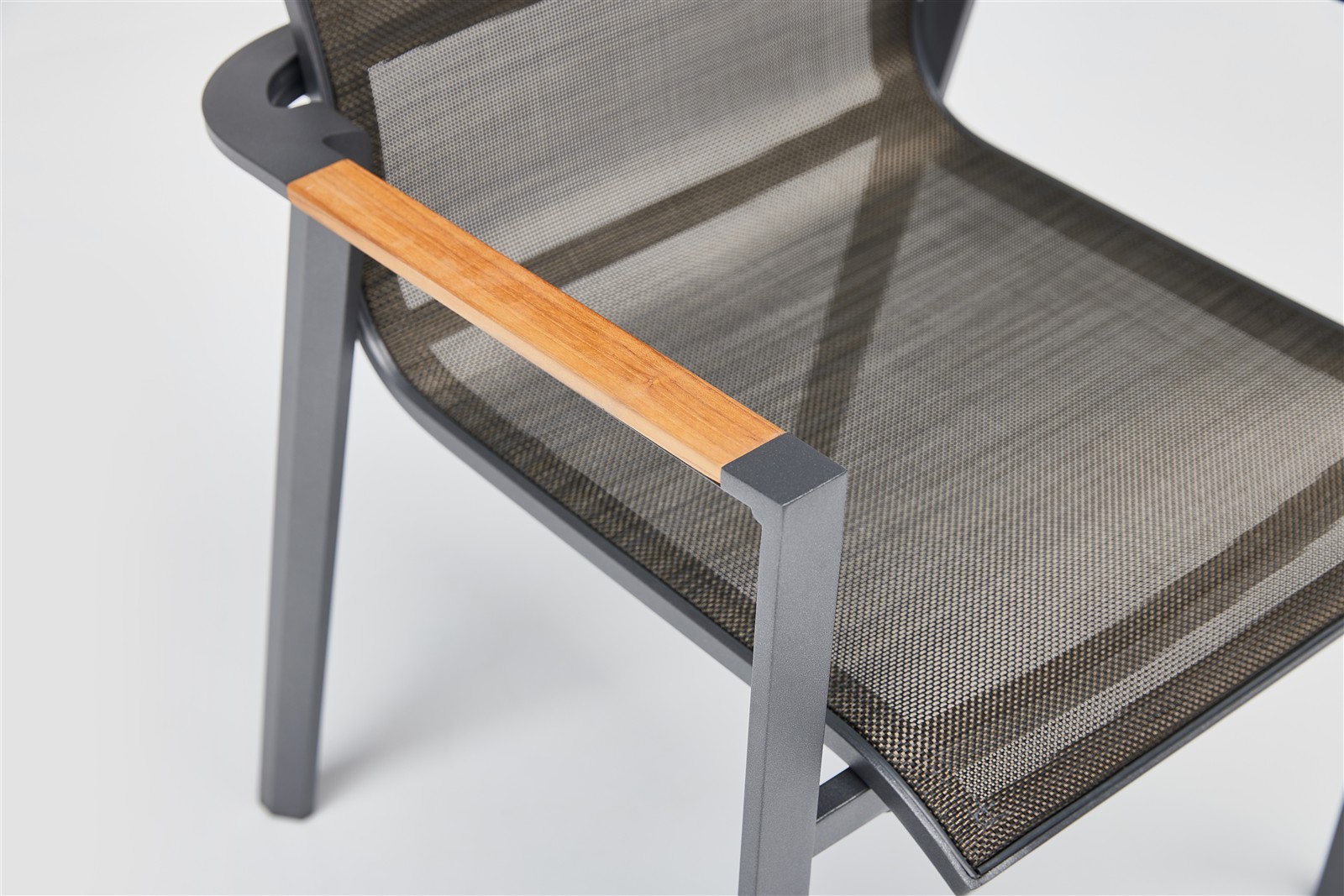 KETTLER Stapelsessel SENSE anthrazit matt/bronze