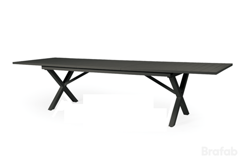 Brafab Hillmond Ausziehtisch schwarz 240/310x100 cm