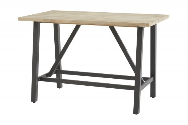 Taste by 4Seasons Derby Bar-Tisch 160 x 90x H105cm, Alu Beine anthrazit