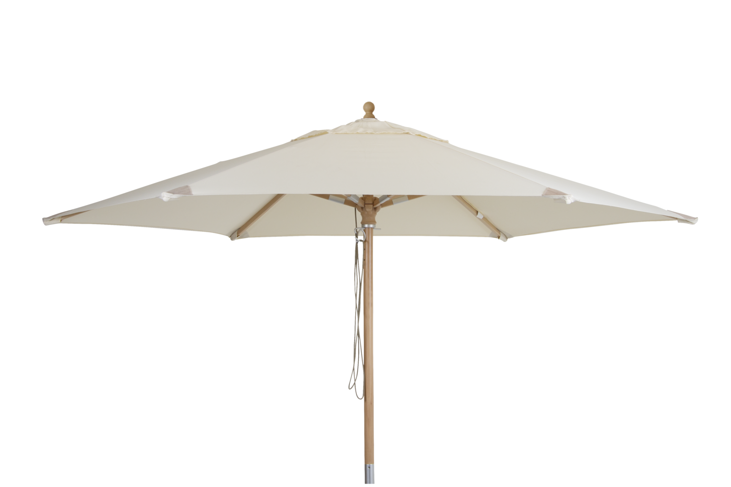 Brafab Sonnenschirm Reggio Ø300 cm Holz Natur