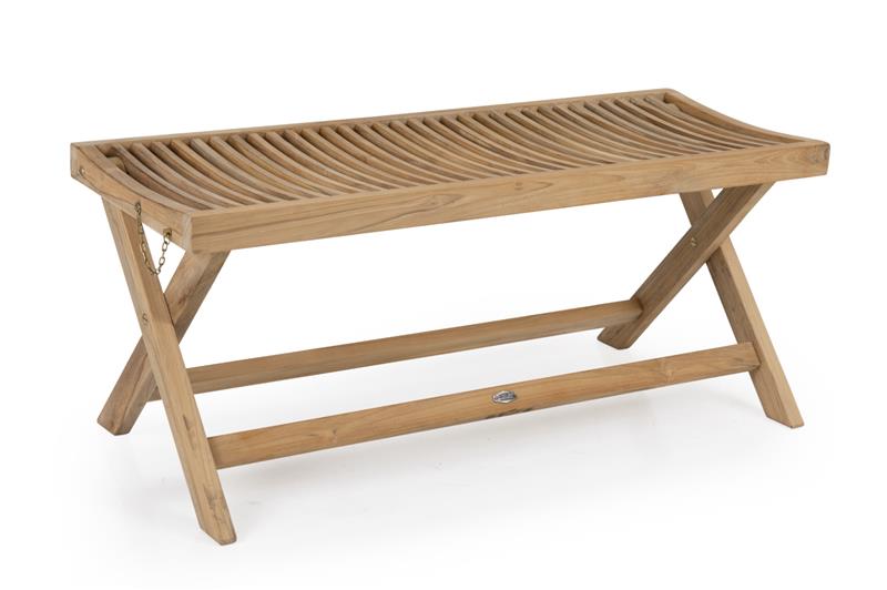 Brafab Turin Bank 110 cm Teak