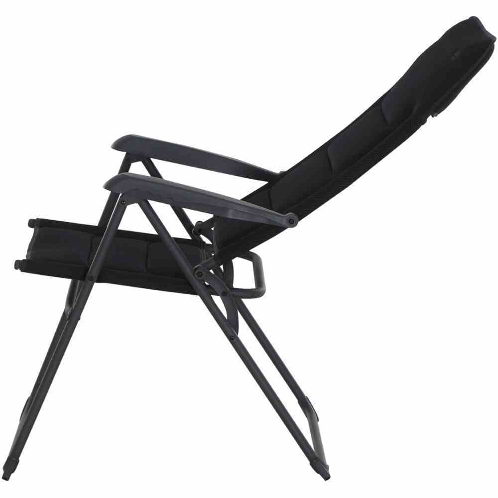 Siena Garden CAMPING Sessel Premium gepolstert anthrazit
