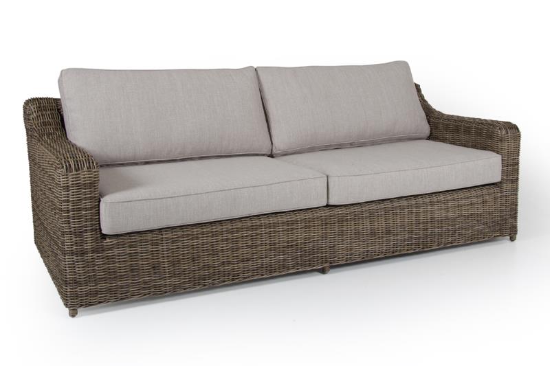 Brafab Glendon 3-Sitzer Sofa Rustikal Inkl. Kissen