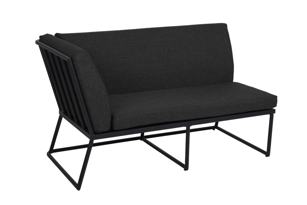 Brafab Vence 2-Sitzer Sofa rechts black