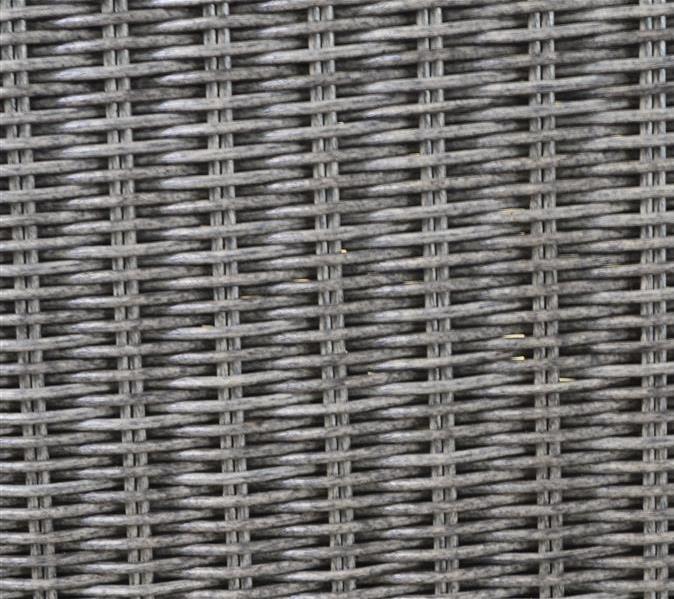 Polyrattan Tisch Loungetisch Skyline grau von GARINO Premium