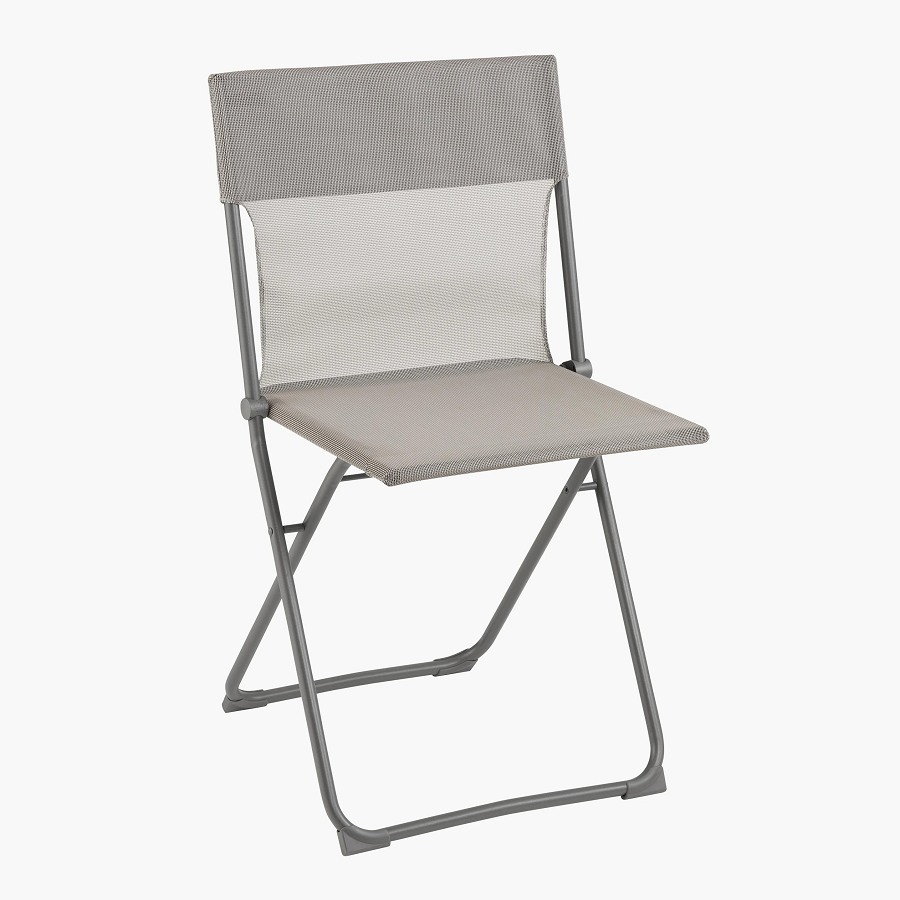 Lafuma Stuhl Balcony II Stahl/Batyline Titane/Terre