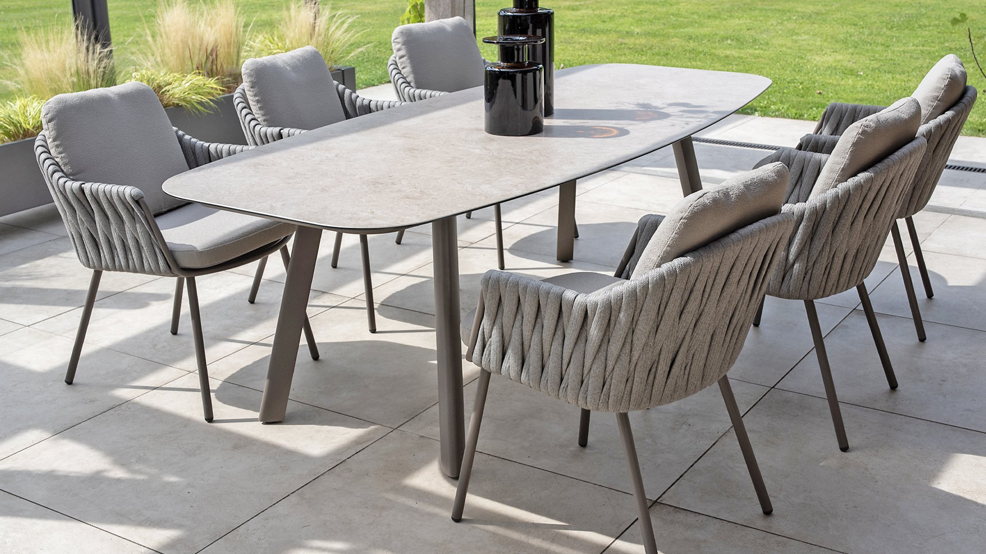Taste by 4 Seasons Outdoor Dining Tisch 180 cm Manolo Terre/Sand