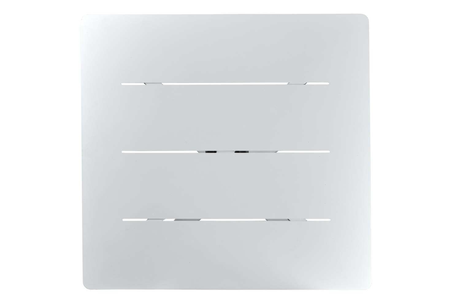 Brafab Tischplatte Avila 70x70 cm Aluminium weiß