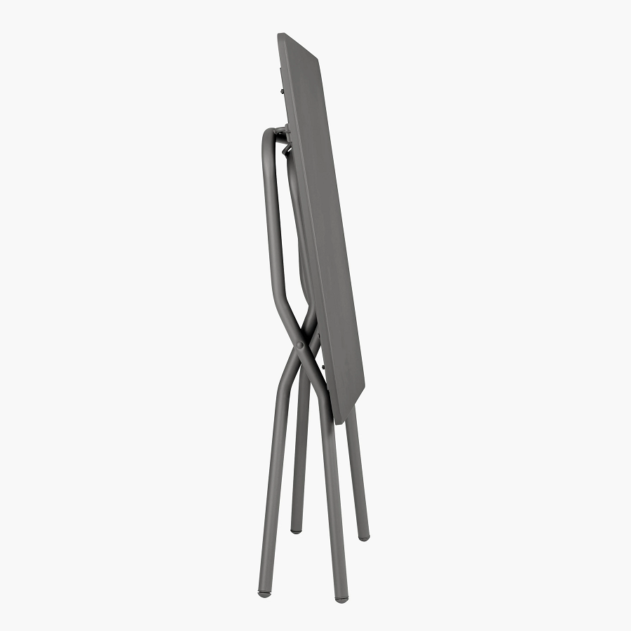 Lafuma Balcony Tisch 70x64 cm Metall-Platte Stahl Titane