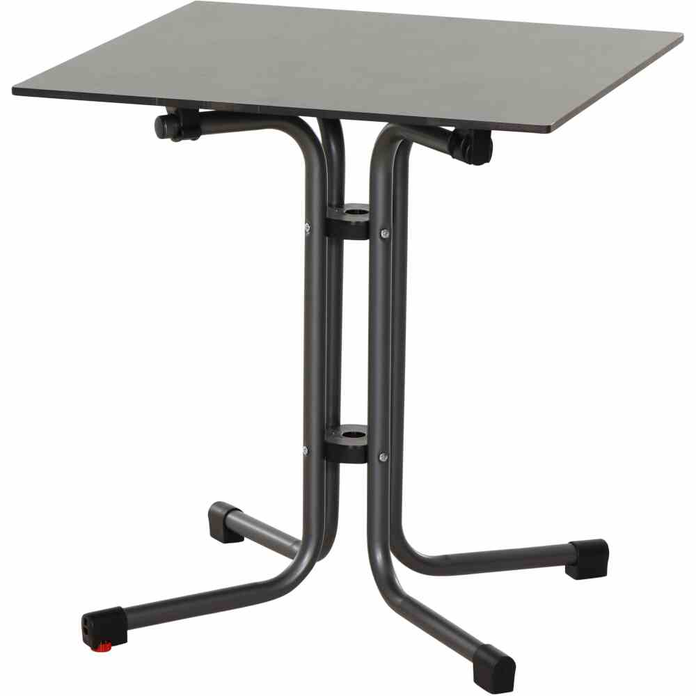 Siena Garden SOLA Klapptisch 80x80 cm silber