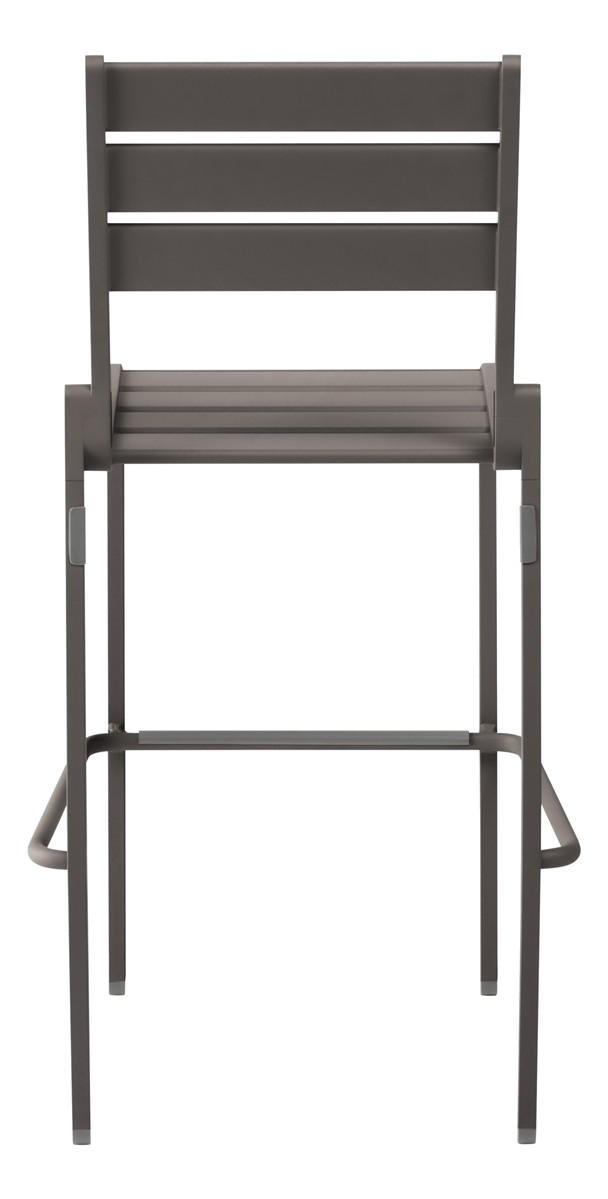 KETTLER Barstuhl LATITUDE Aluminium taupe