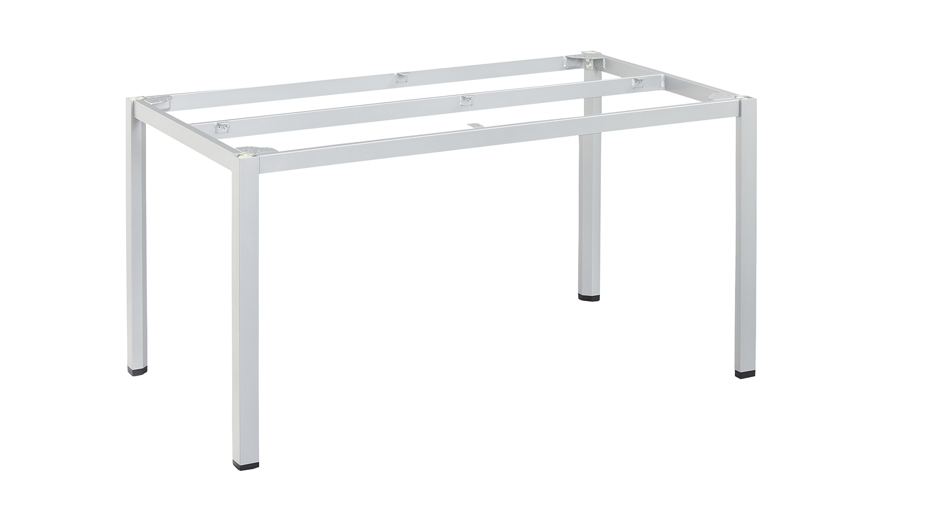 KETTLER Tischgestell CUBIC Aluminium 140x70x72 cm silber